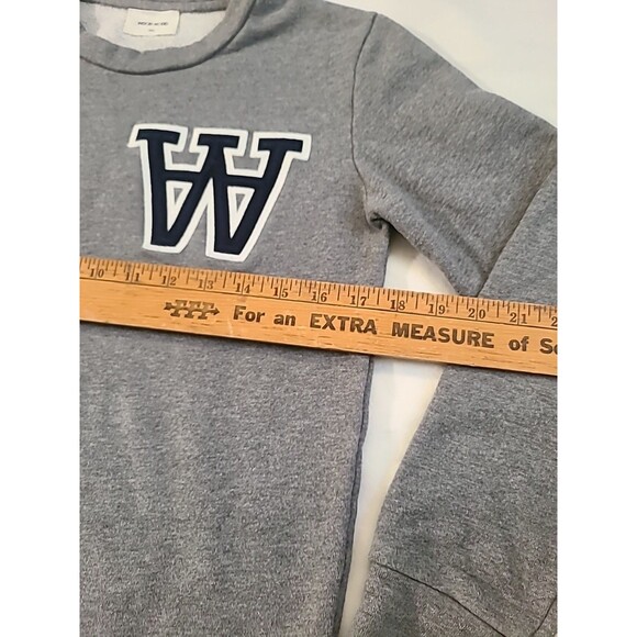 WOOD WOOD DOUBLE AA SWEATSHIRT PULLOVER SWEATER WOMEN UNISEX SMALL Grunge Street - Picture 5 of 6